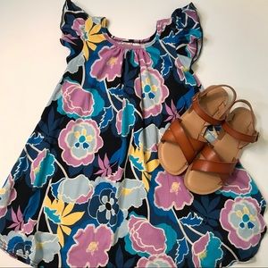 Dot Dot Smile swing dress floral size 3/4